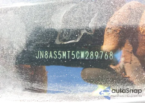 2012 Nissan Rogue Sv W/Sl Pkg z USA, uszkodzony, nr VIN JN8AS5MT5CW289768